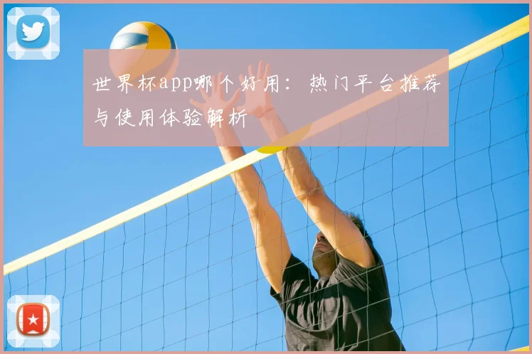 世界杯app哪个好用：热门平台推荐与使用体验解析